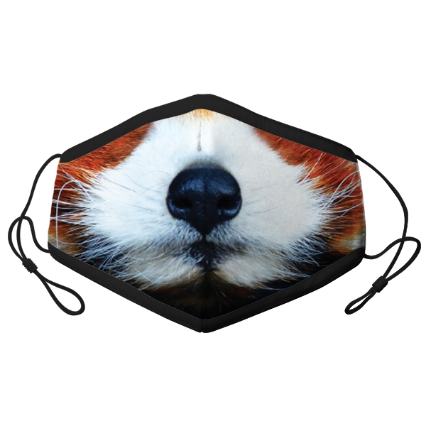 YOUTH ADJUSTABLE RED PANDA FACE MASK